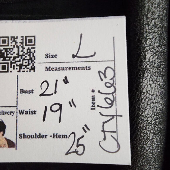 Worthington Black Faux Suede Cardigan Jacket Size L - Picture 8 of 8